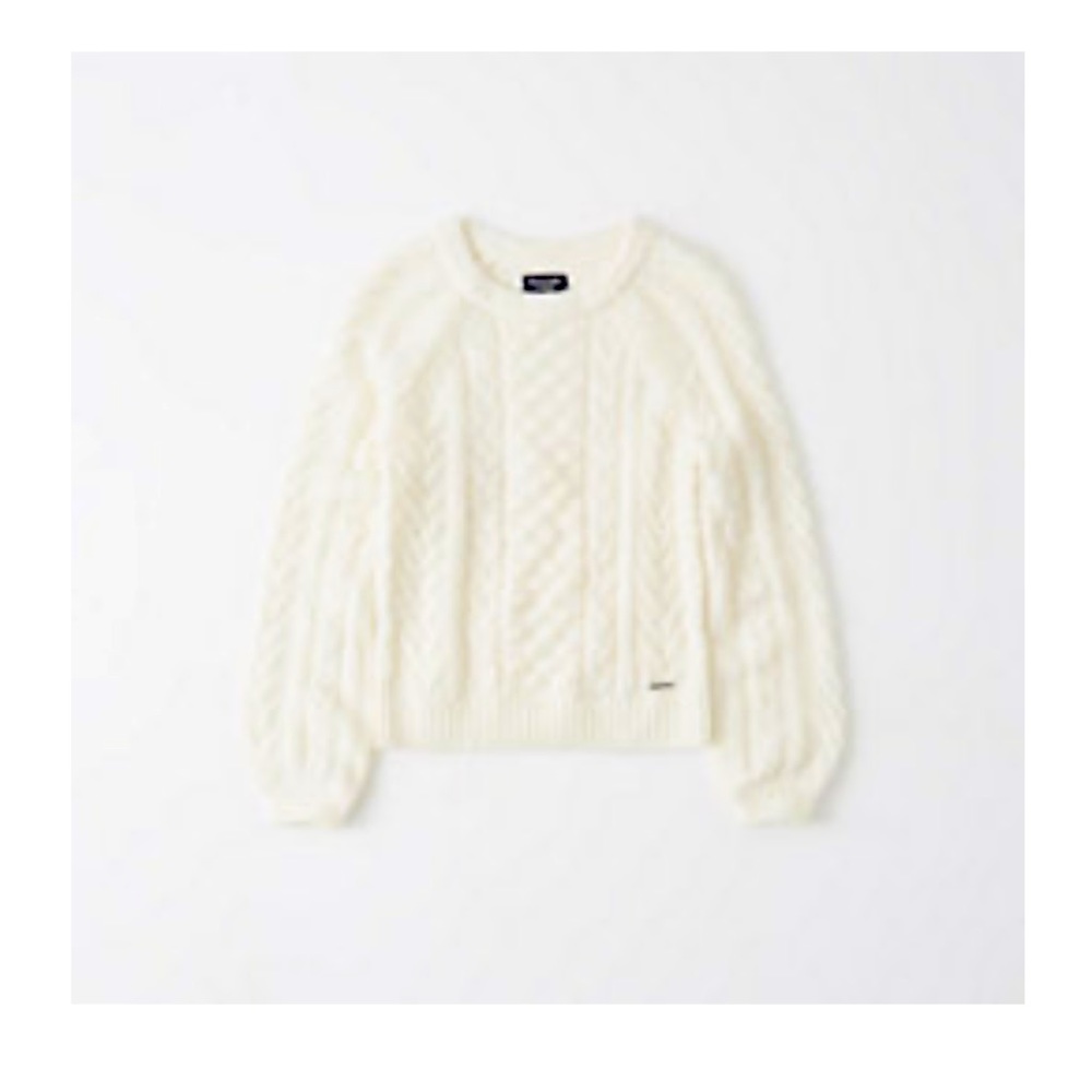 Abercrombie Chunky Crewneck Sweater